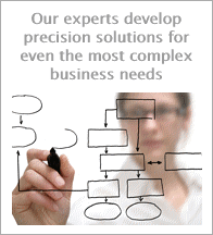 Our experts develop precision solutions